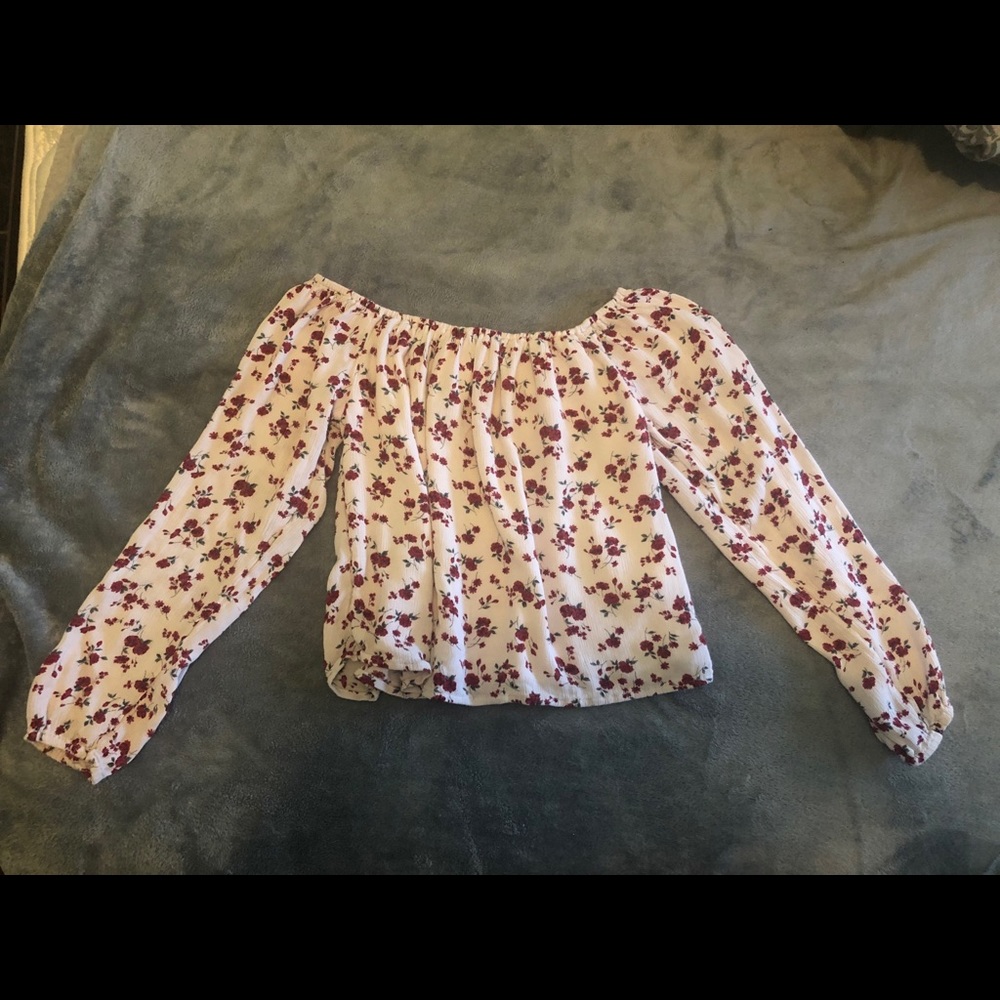 Hollister Off The Shoulder Top